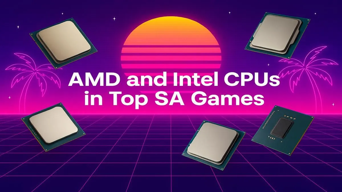 AMD vs Intel: SA Gaming CPUs