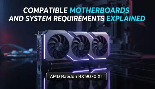 AMD RX 9070 XT Compatible Motherboards and Requirements