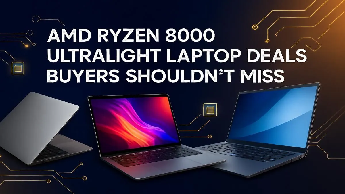 Find the Best Ryzen 8000 Laptop Deals Now