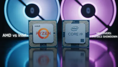 Helldivers physics AMD vs Intel: Which Handles Physics Better?