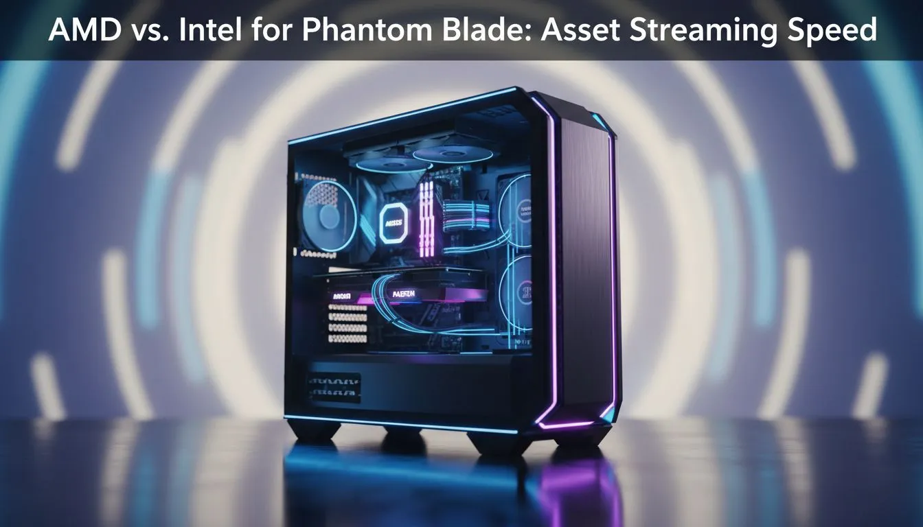 AMD vs Intel: Phantom Blade streaming