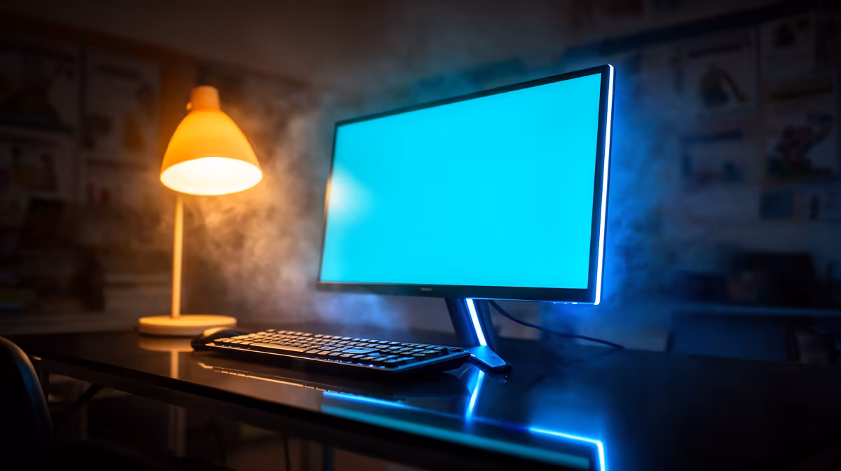 An OLED Gaming Monitor for Gaming or for a Kids Learning
