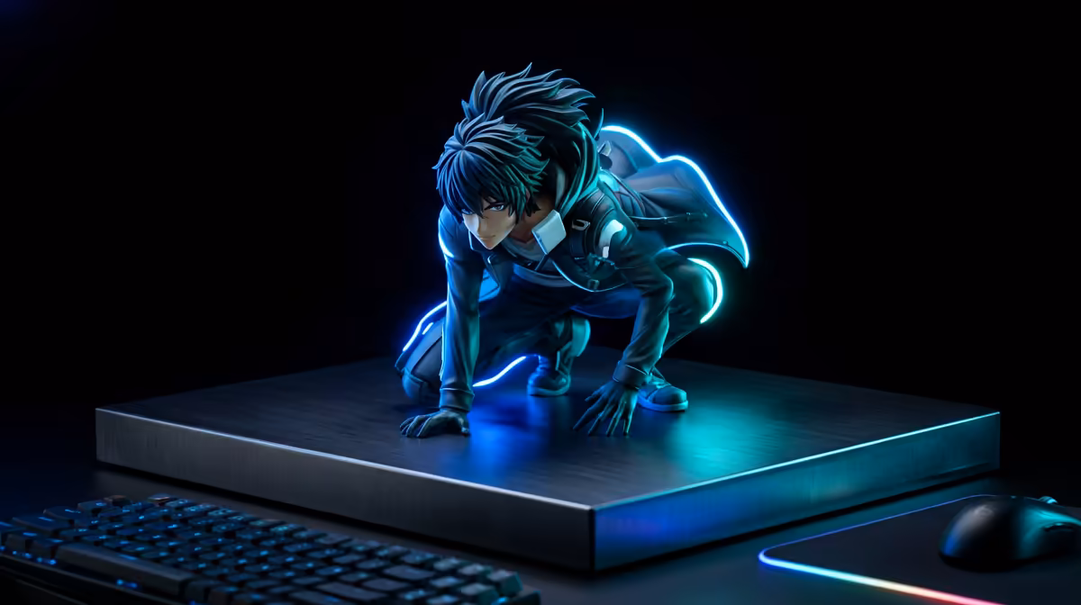 Anime Desk Setup Inspo