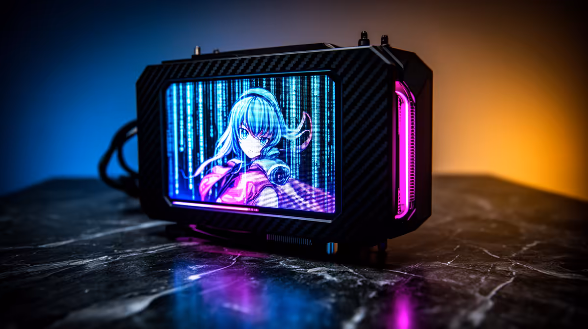Anime Matrix LED Displays on CPU Coolers Explained for