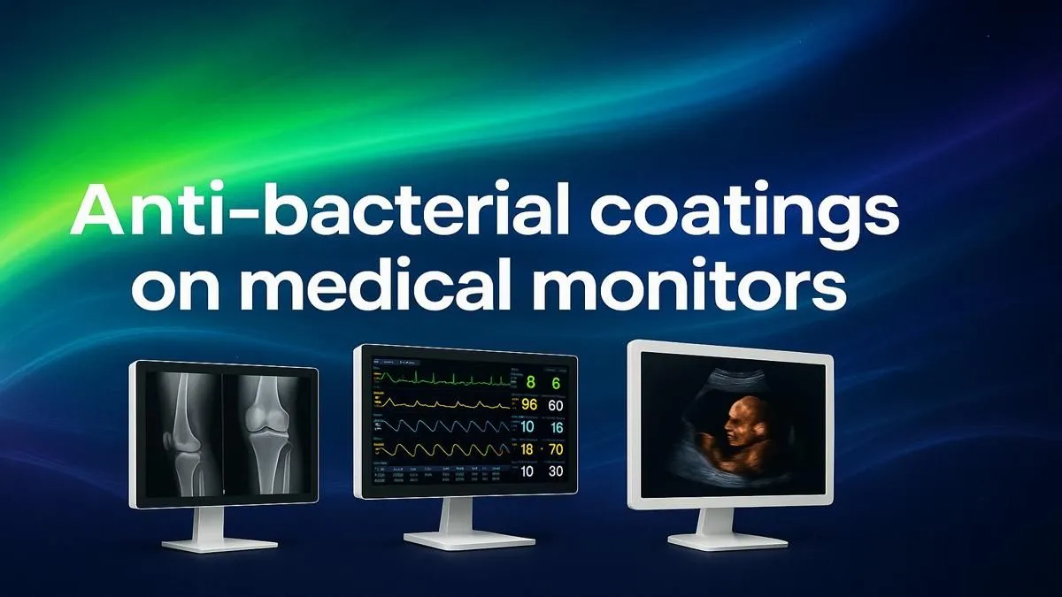 Cleaner, Safer Medical Displays