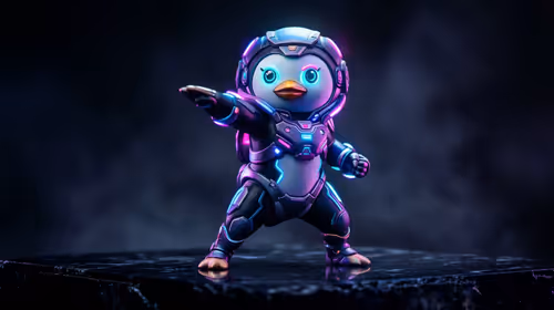 Anya Penguin Figure PC Setup: Personalize Your Display