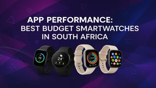 Best Budget Smartwatches in South Africa for App Performance