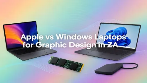 Laptops for Graphic Design South Africa: Apple vs Windows