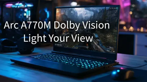 Arc A770M Drivers for Dolby Vision Mastery