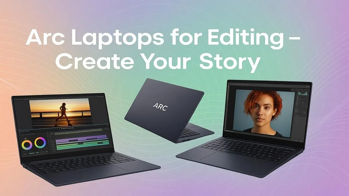 Top Editing Laptops with Arc GPU