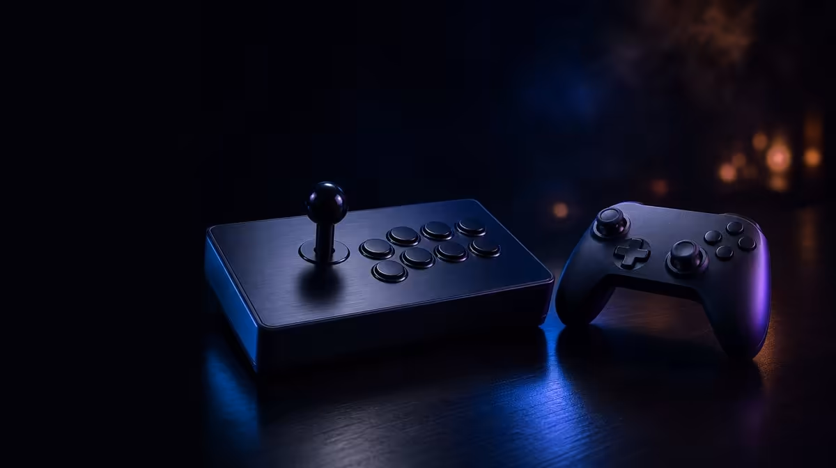 Compare deliberate arcade inputs with familiar grips