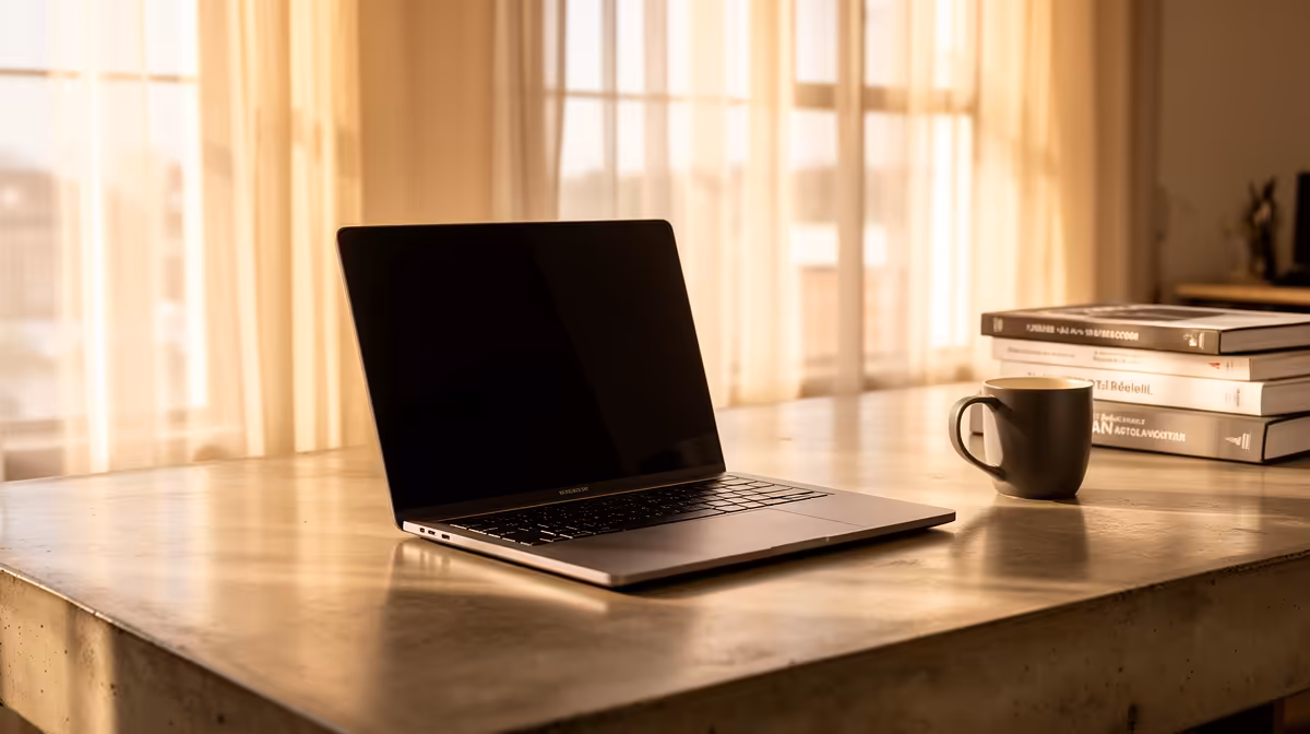 Architecture laptop + Bellville digs setup buying signals