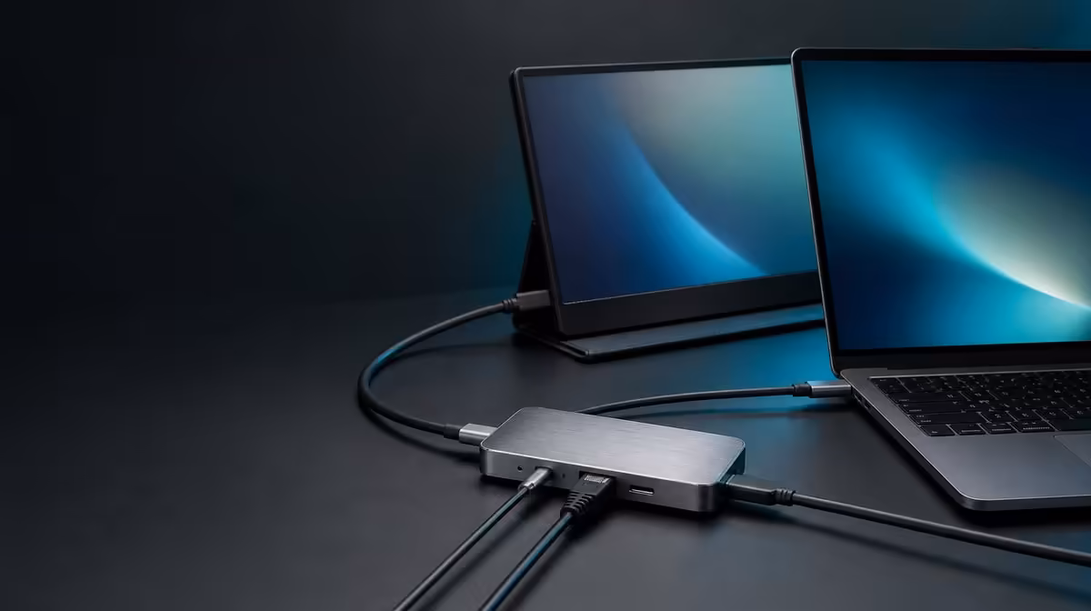 One host port can rebuild a familiar connected desk