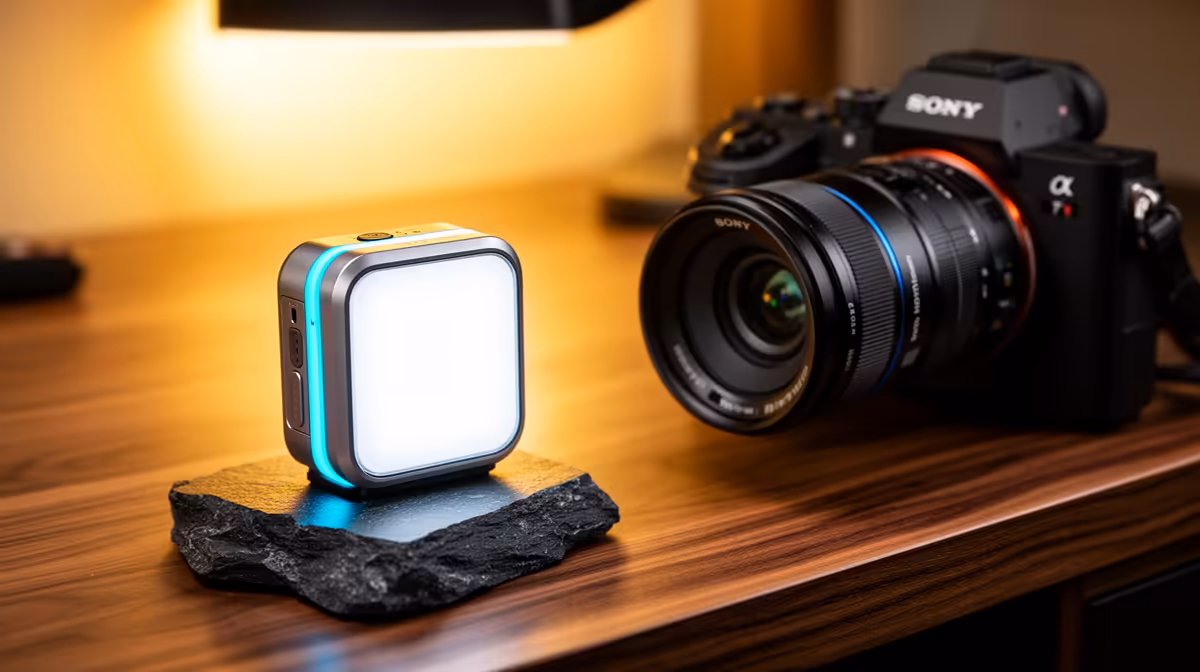 Battery Vlog Lights for SA Creators