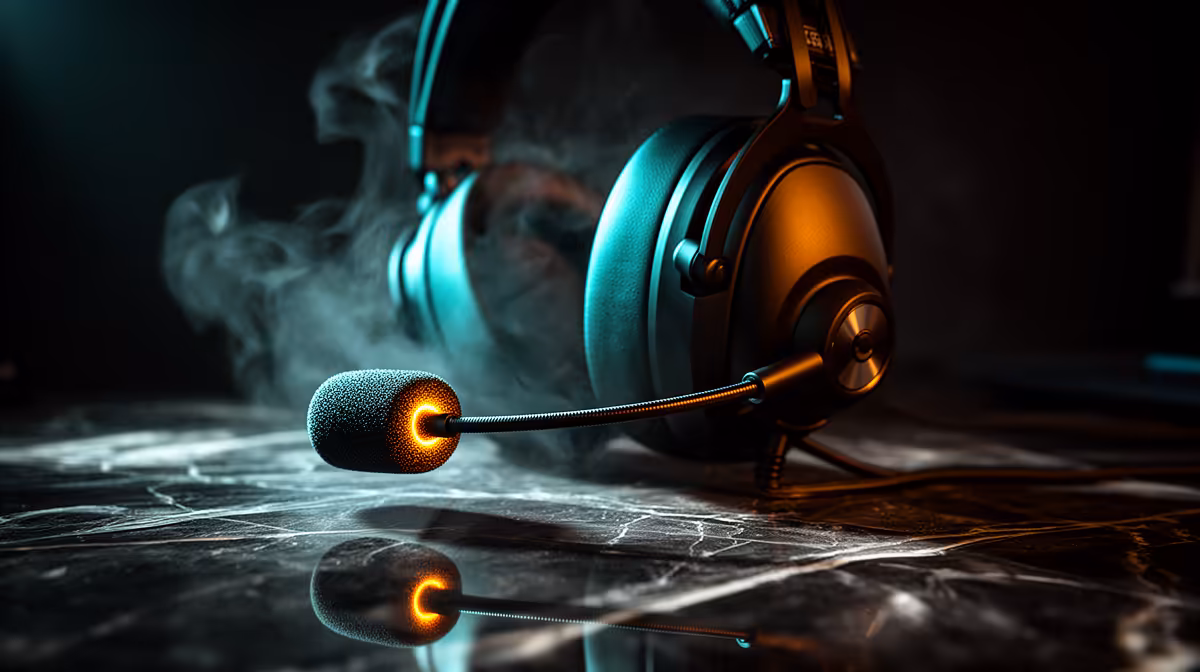 AI Noise Mics for Busy Areas