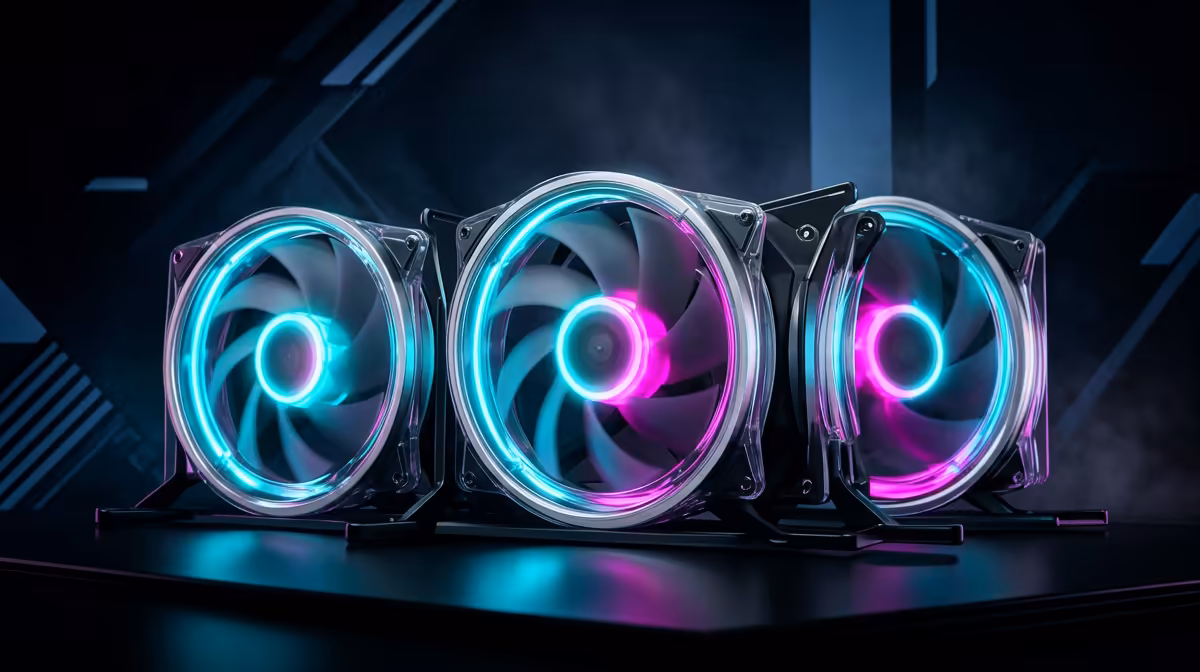 ARGB lighting, cooling and noise trade-offs