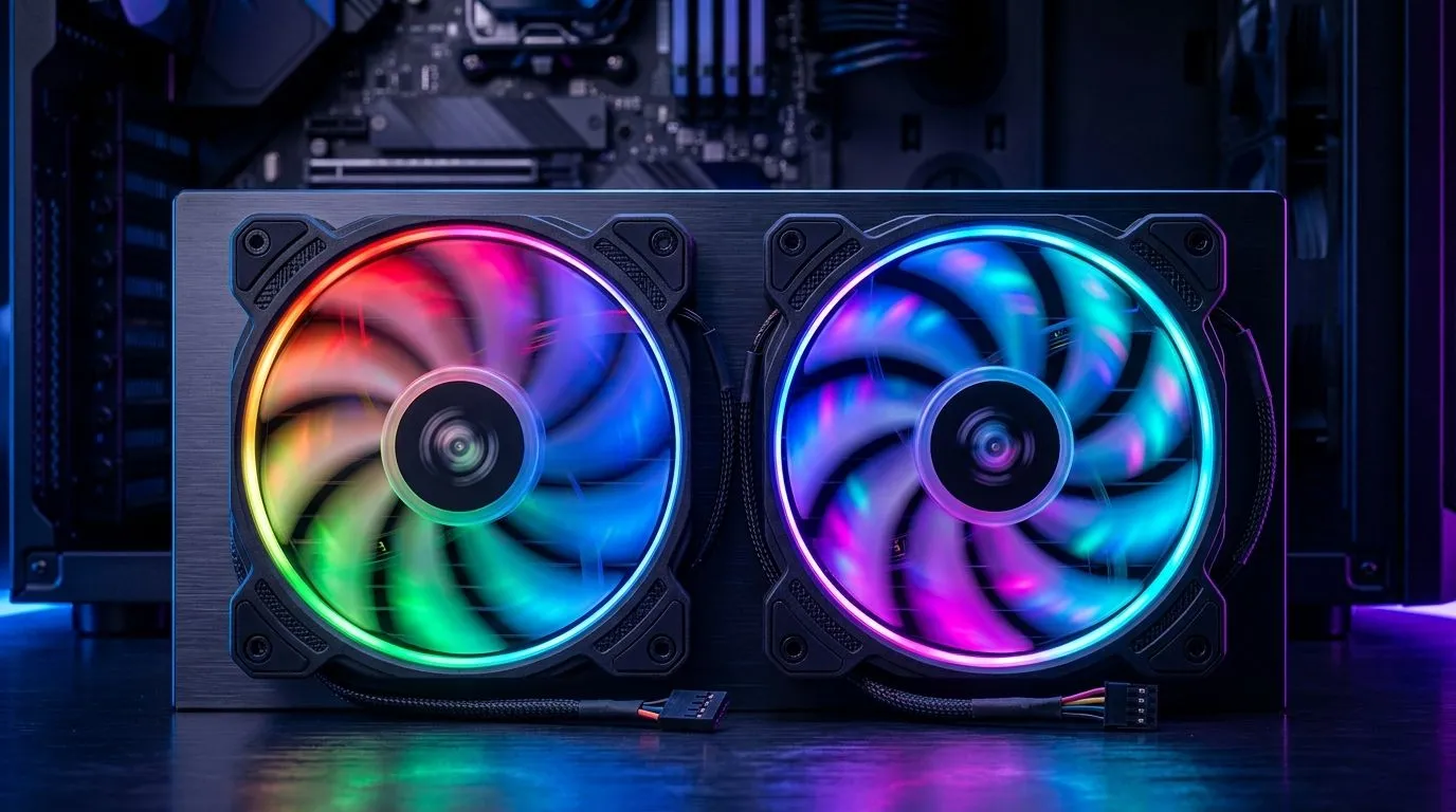 ARGB vs RGB fan syncing, explained