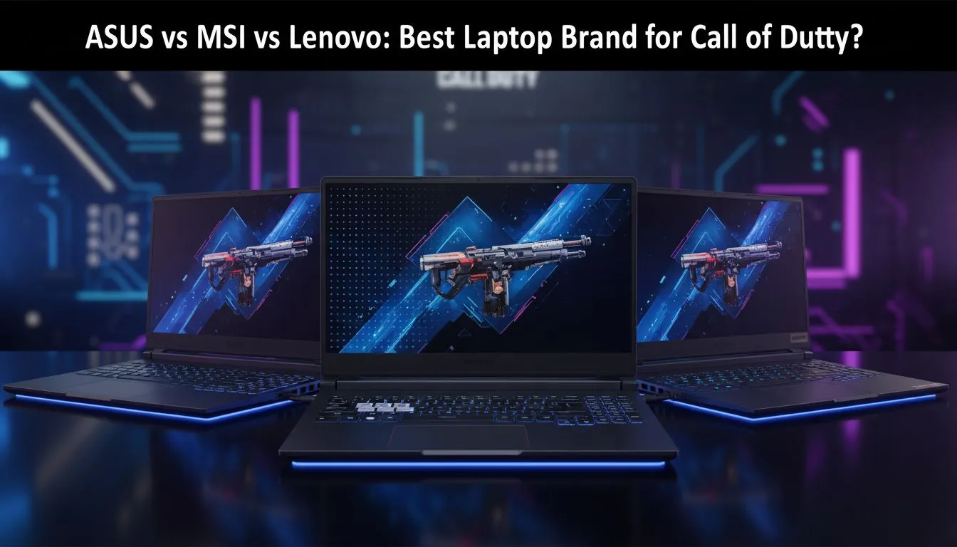 ASUS vs MSI vs Lenovo for Call of Duty