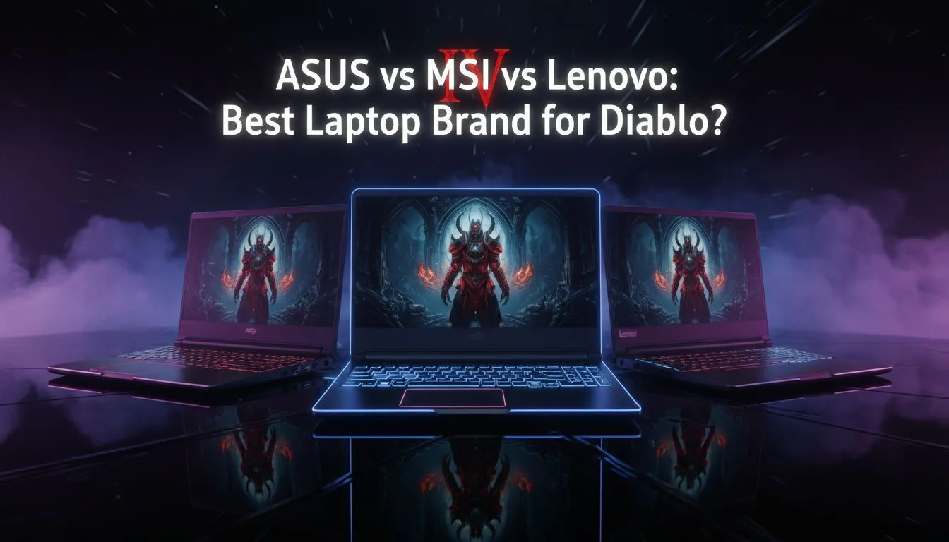 Which Laptop Brand Dominates Diablo 4?