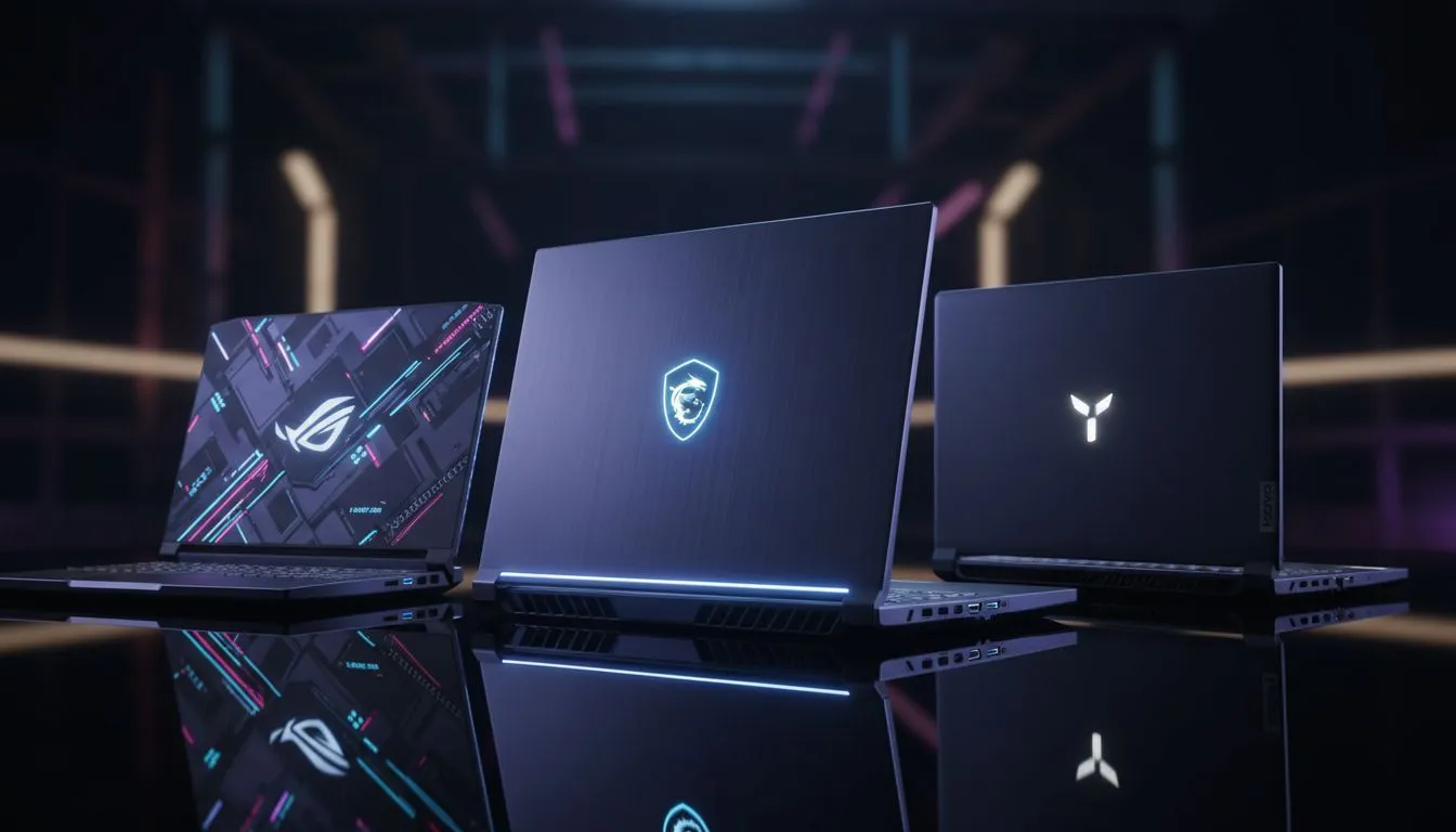 ASUS vs MSI vs Lenovo: Esports Laptops