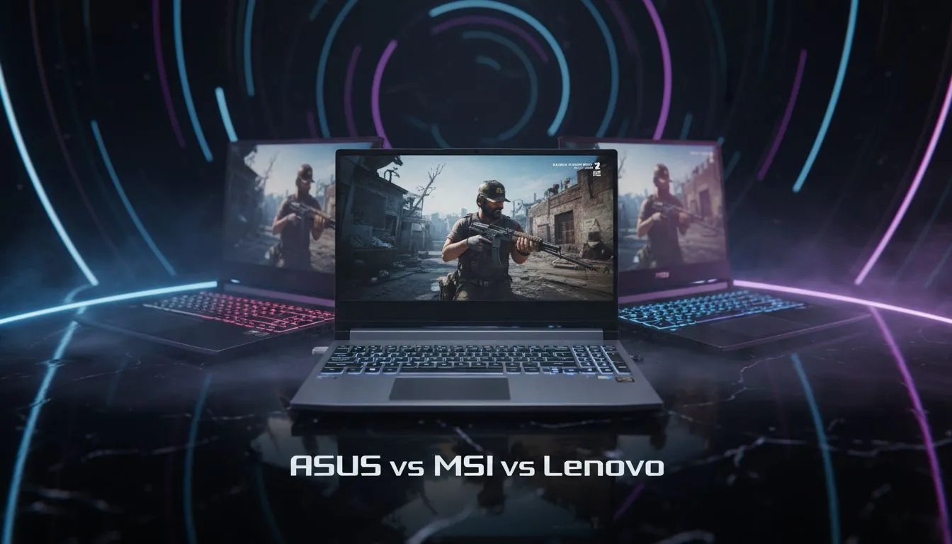 CS2 Laptop Showdown: ASUS, MSI, Lenovo