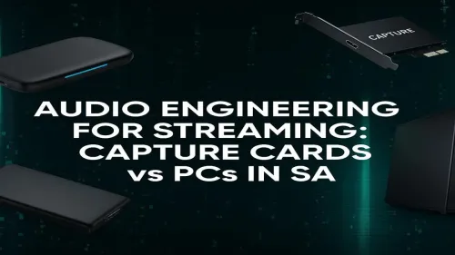 Capture Card vs Dual PC Streaming: SA Audio Guide