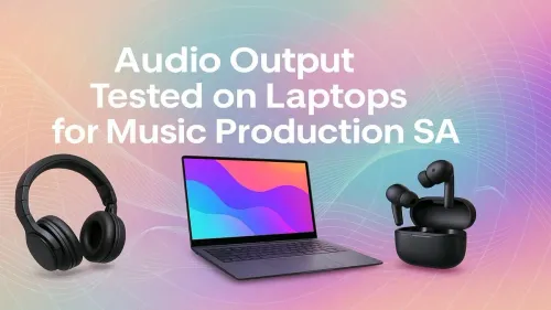 Best Laptops for Music Production South Africa (Audio Tested)