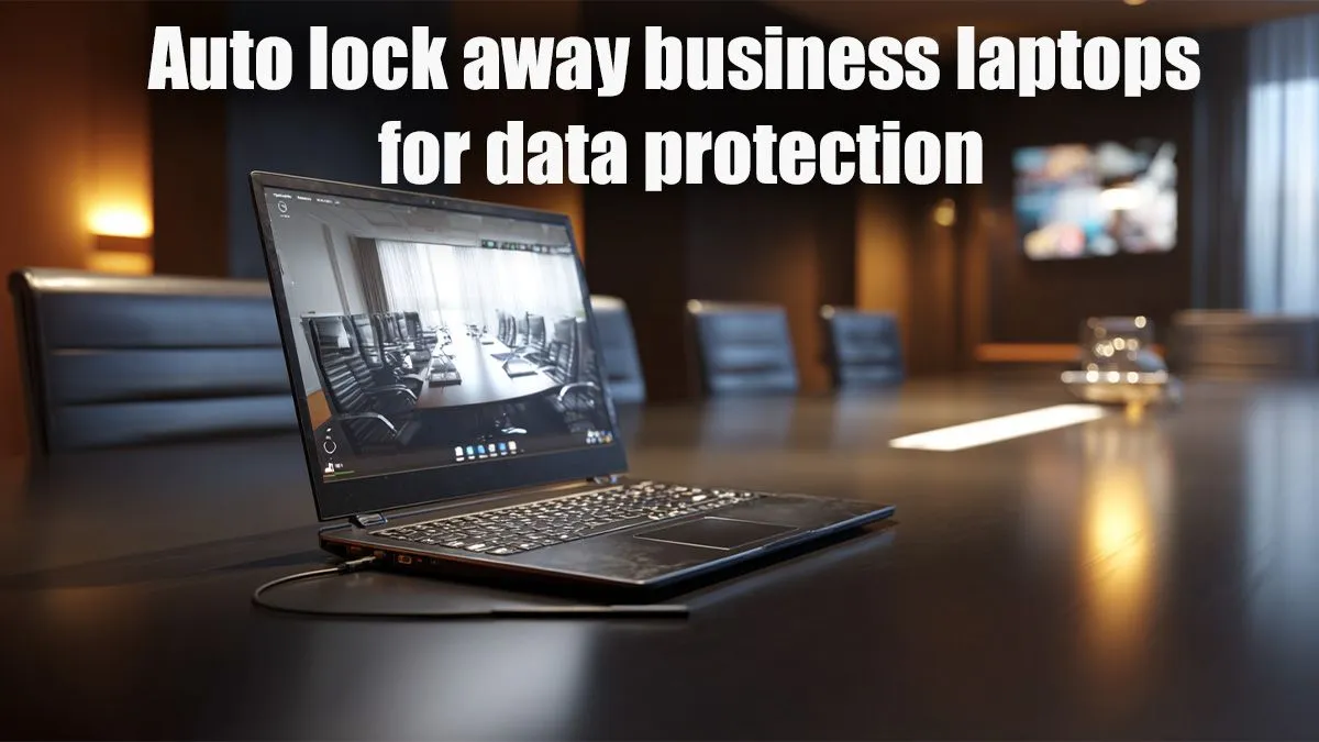 Auto-Lock Laptops for Security