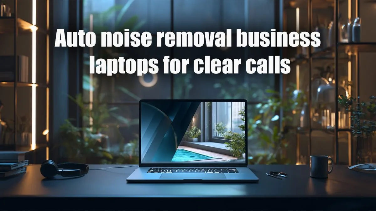 Auto Noise Removal Laptops