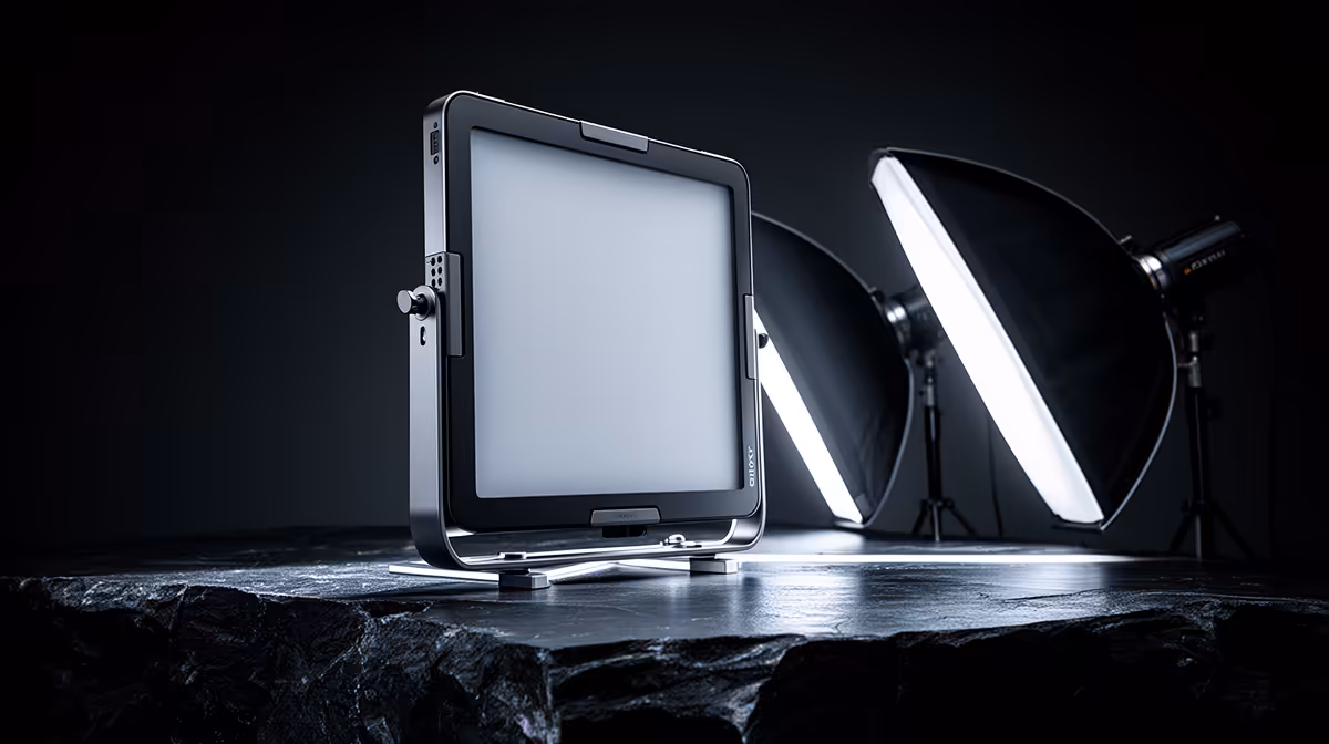 Balancing Panel Light and Softboxes