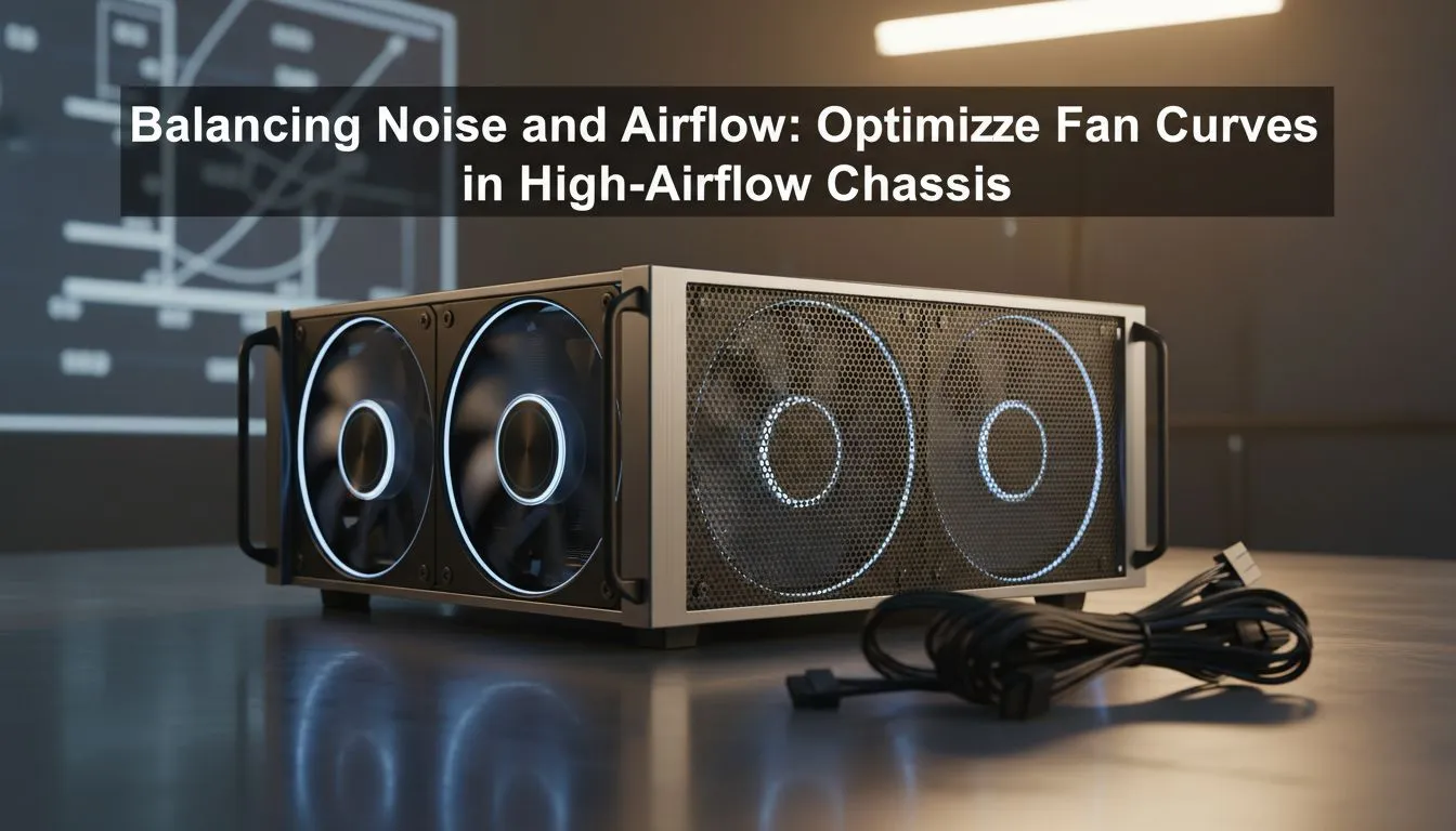 Tune Fan Curves for Quiet Airflow