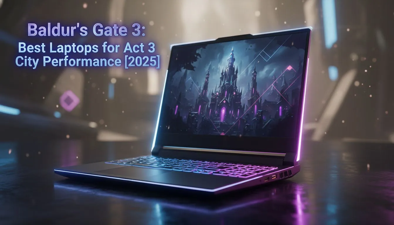 Top Laptops for BG3 Act 3 City (2025)
