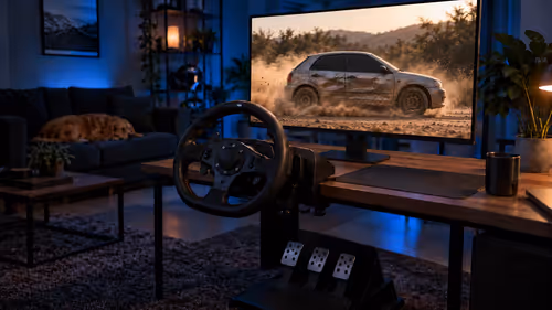 What does BeamNG.drive need to run well on PC, and is a wheel worth it?