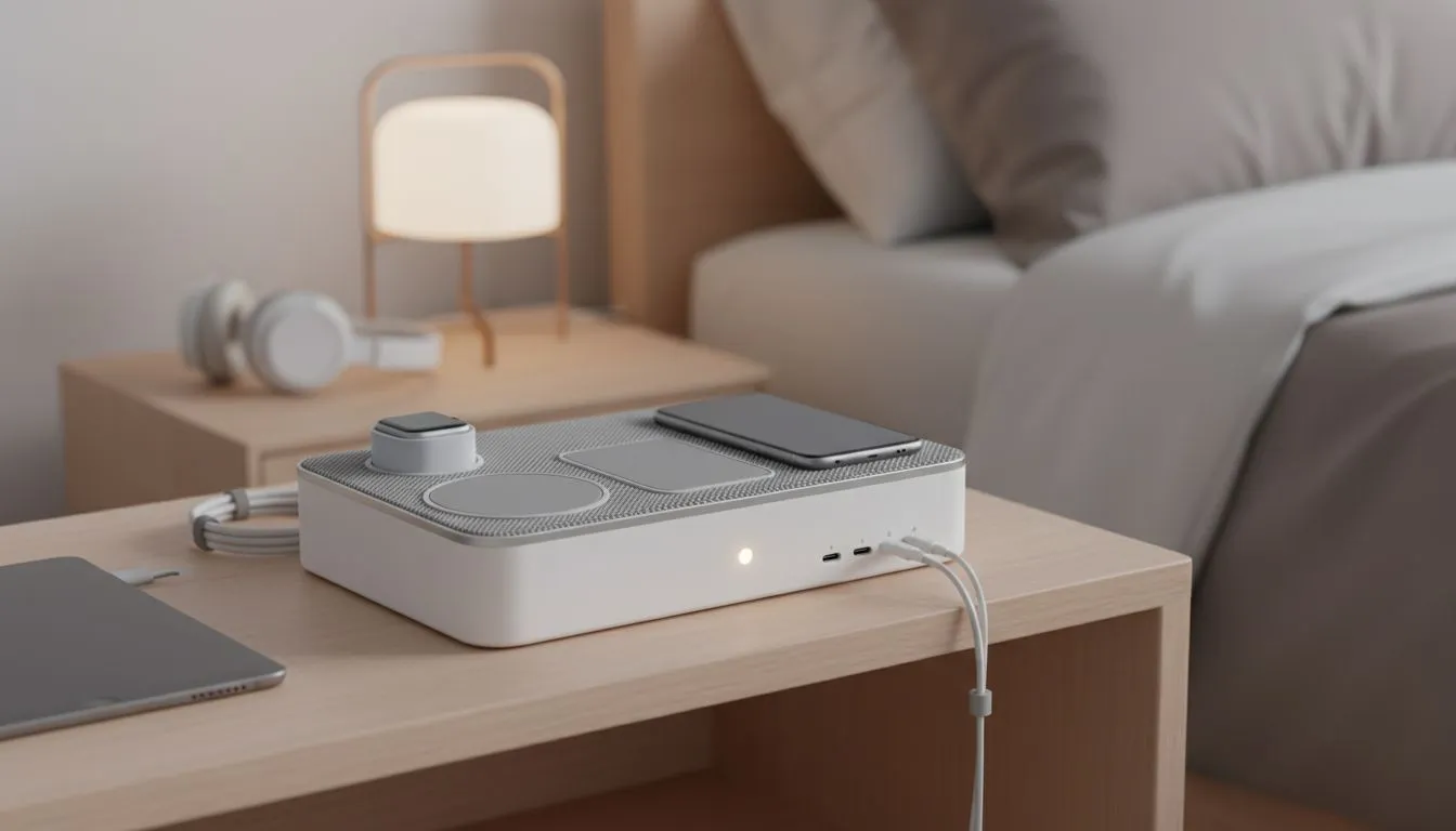 Bedside charging setup tips