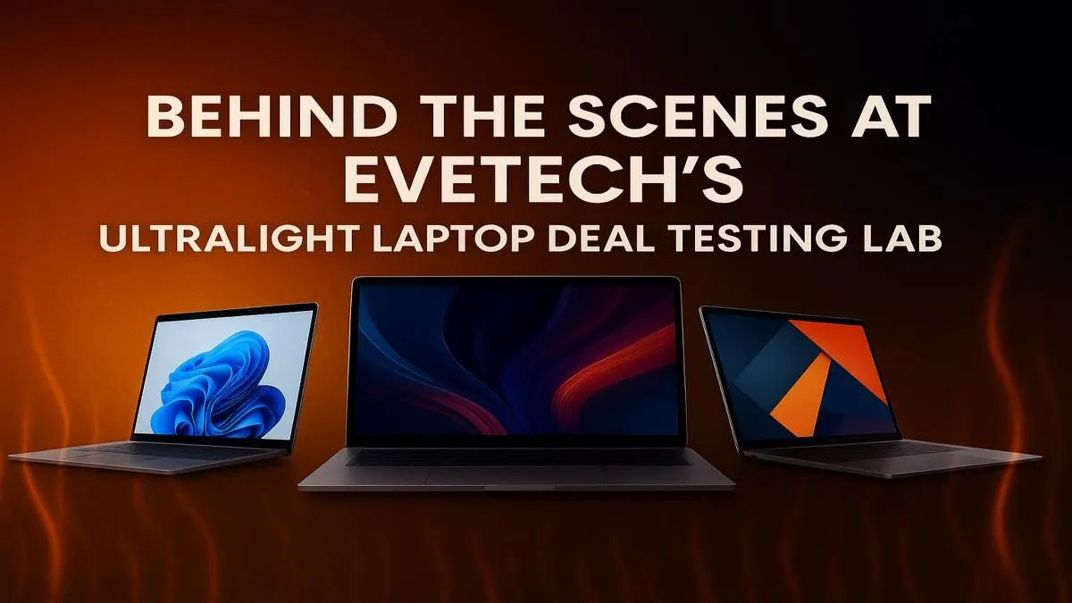 Inside Evetech’s Laptop Testing Lab