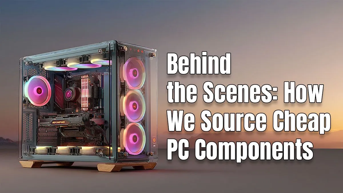 Cheap PC Components - How We Source Parts & Save Money