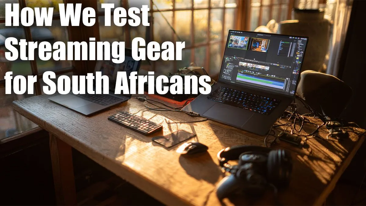 Our Streaming Gear Test Bench