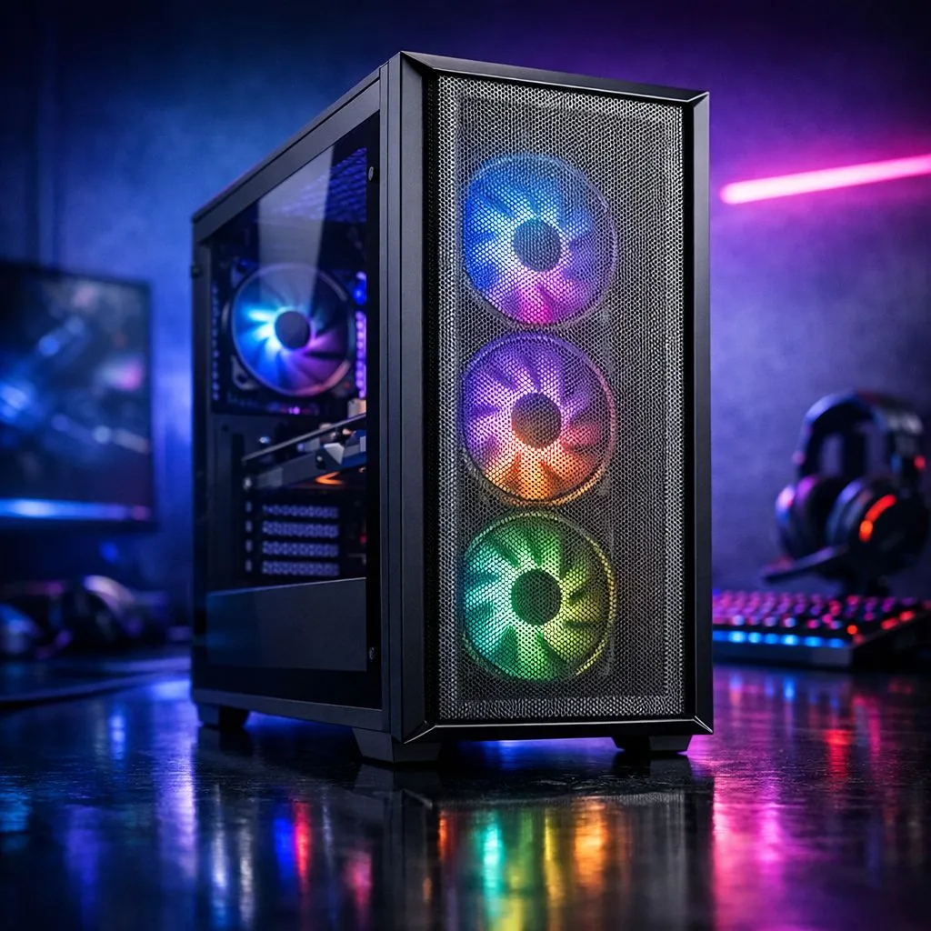Top airflow mid tower cases in SA