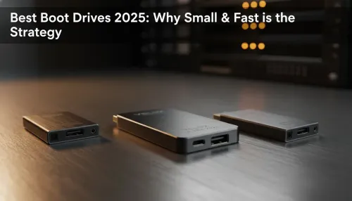 Best Boot Drives 2025: Why Small & Fast is the Strategy