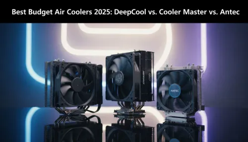 Best Budget Air Coolers 2025: DeepCool vs Cooler Master vs Antec