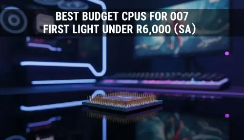 Budget CPUs for 007 First Light — Under R6,000
