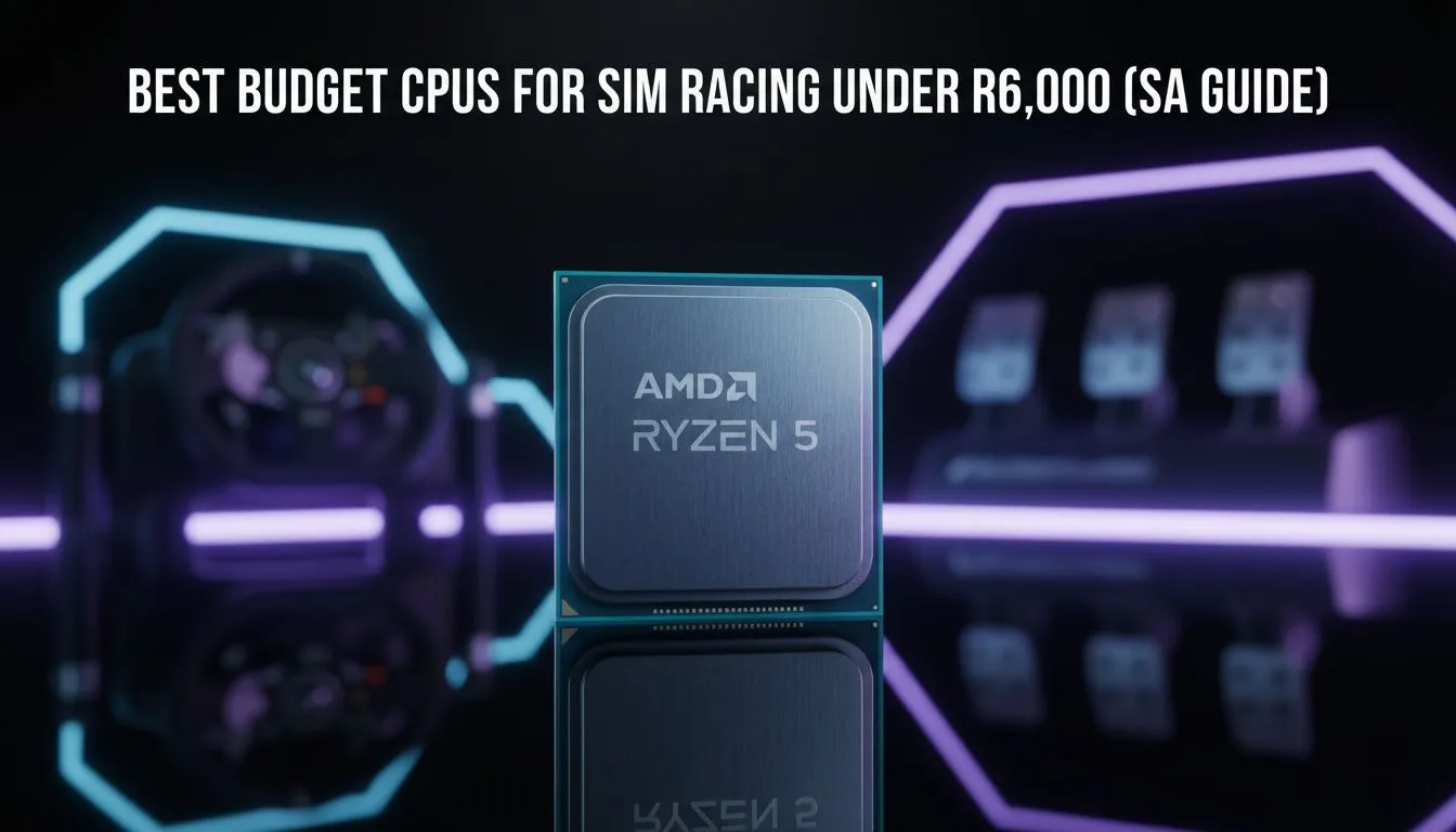 Top Budget Sim Racing CPUs Under R6,000