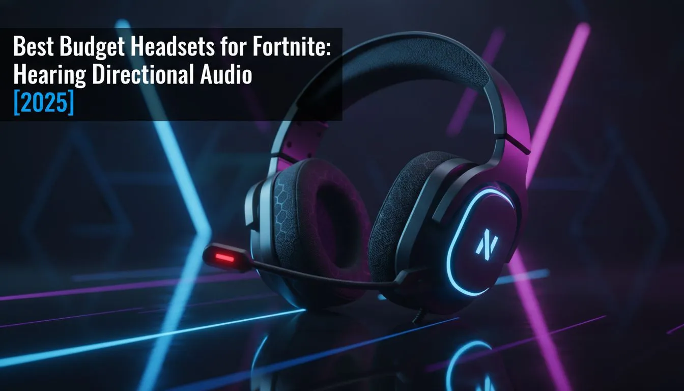 Budget headsets for Fortnite: Directional audio