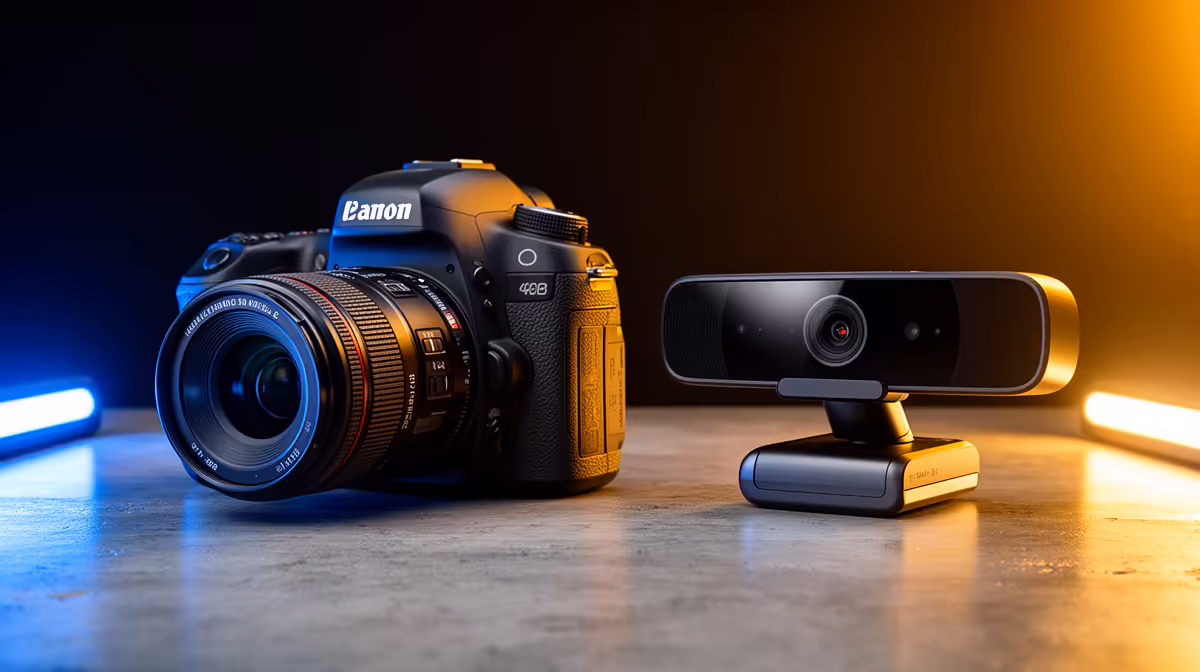 DSLR or Webcam? Pick Right