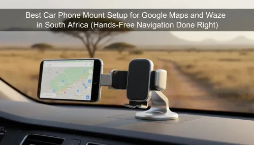 Best car phone mount for navigation: Google Maps & Waze setup