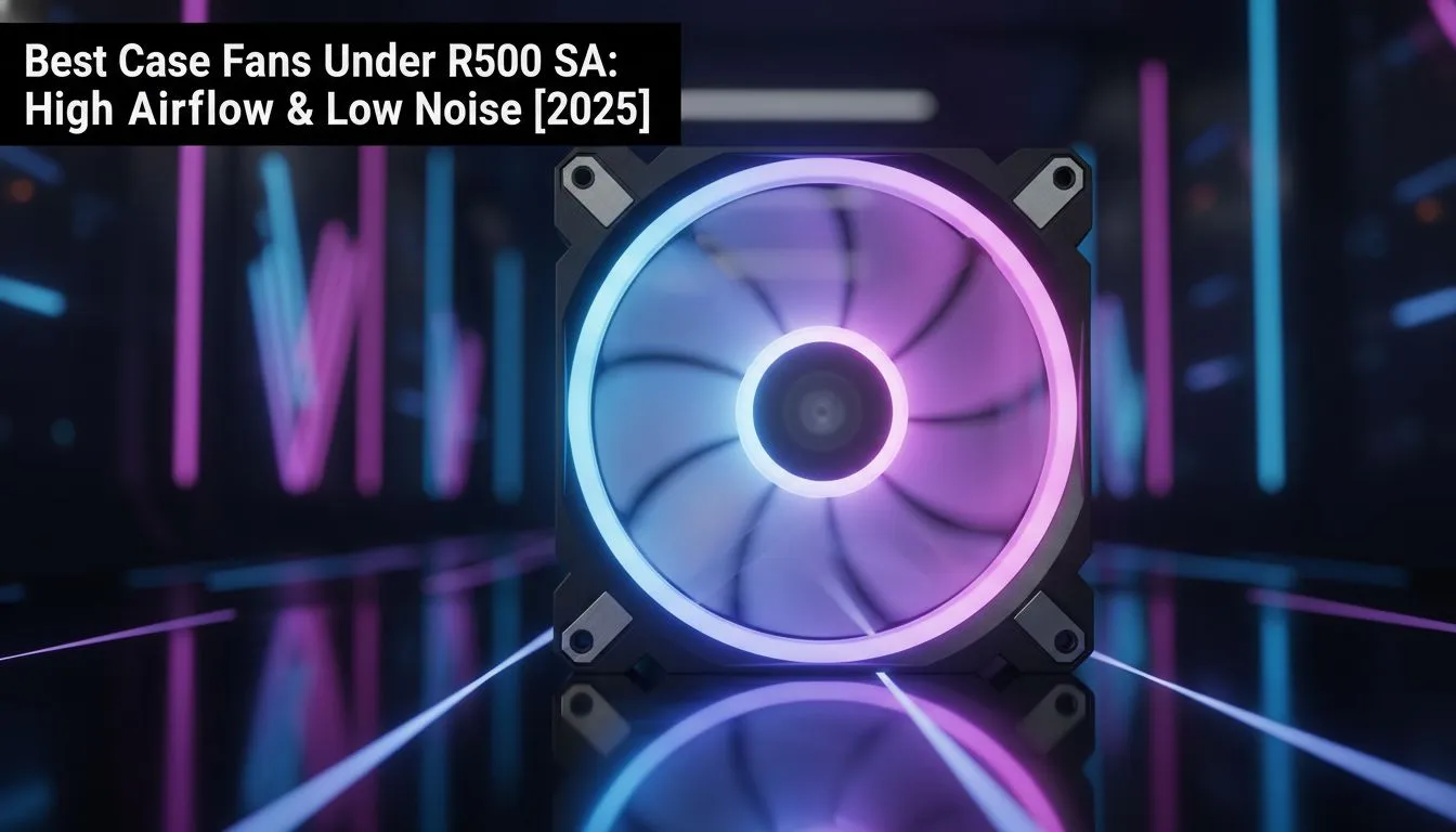 Quiet High-Airflow Fans Under R500