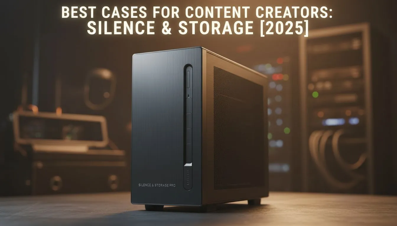 Quiet, High-Storage Cases for Creators