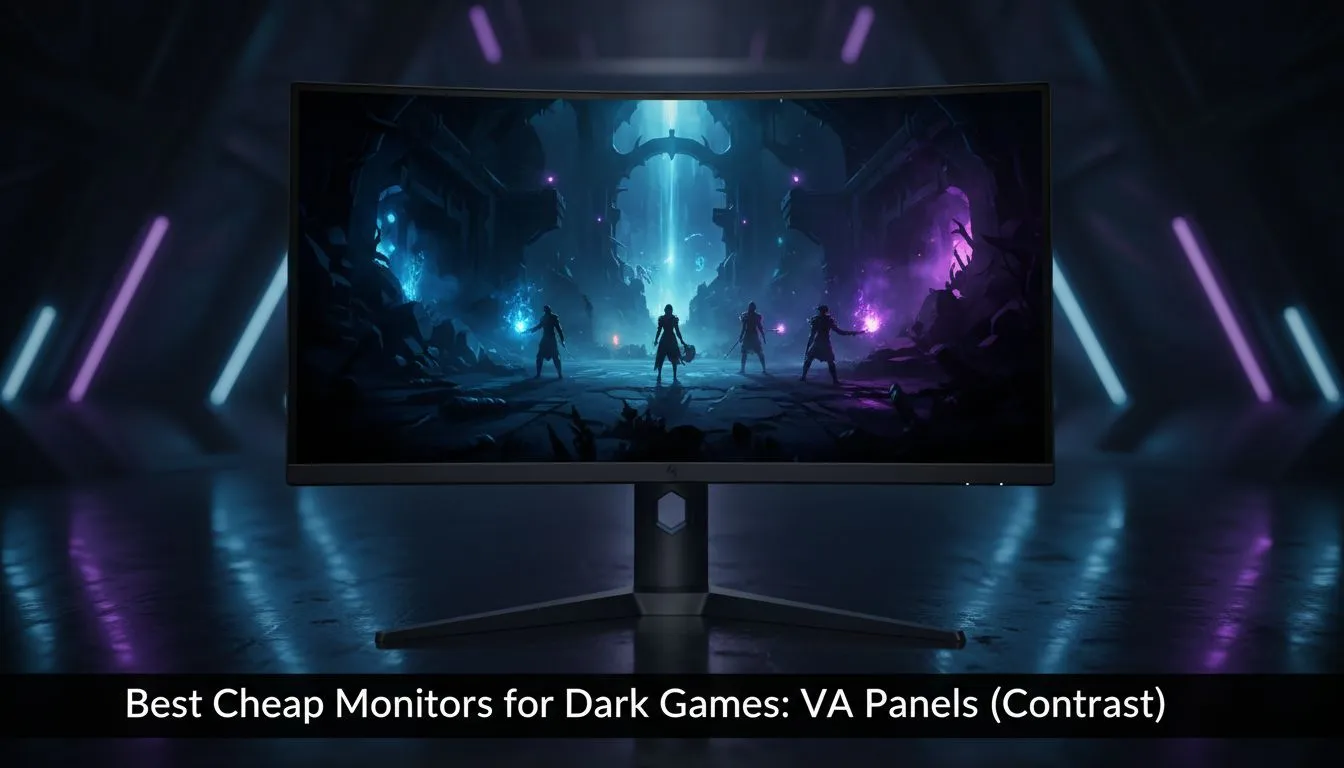 VA Monitors That Excel in Dark Games