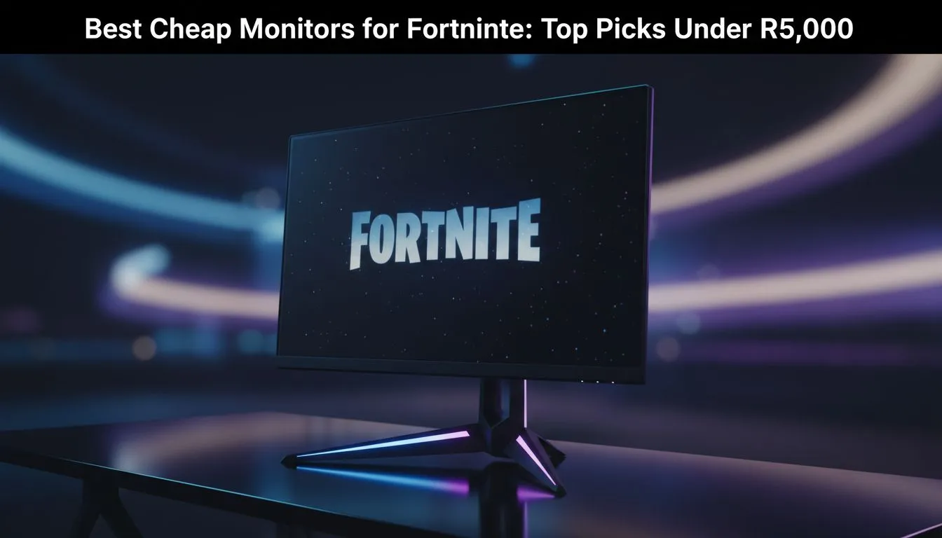 Top cheap Fortnite monitors under R5,000