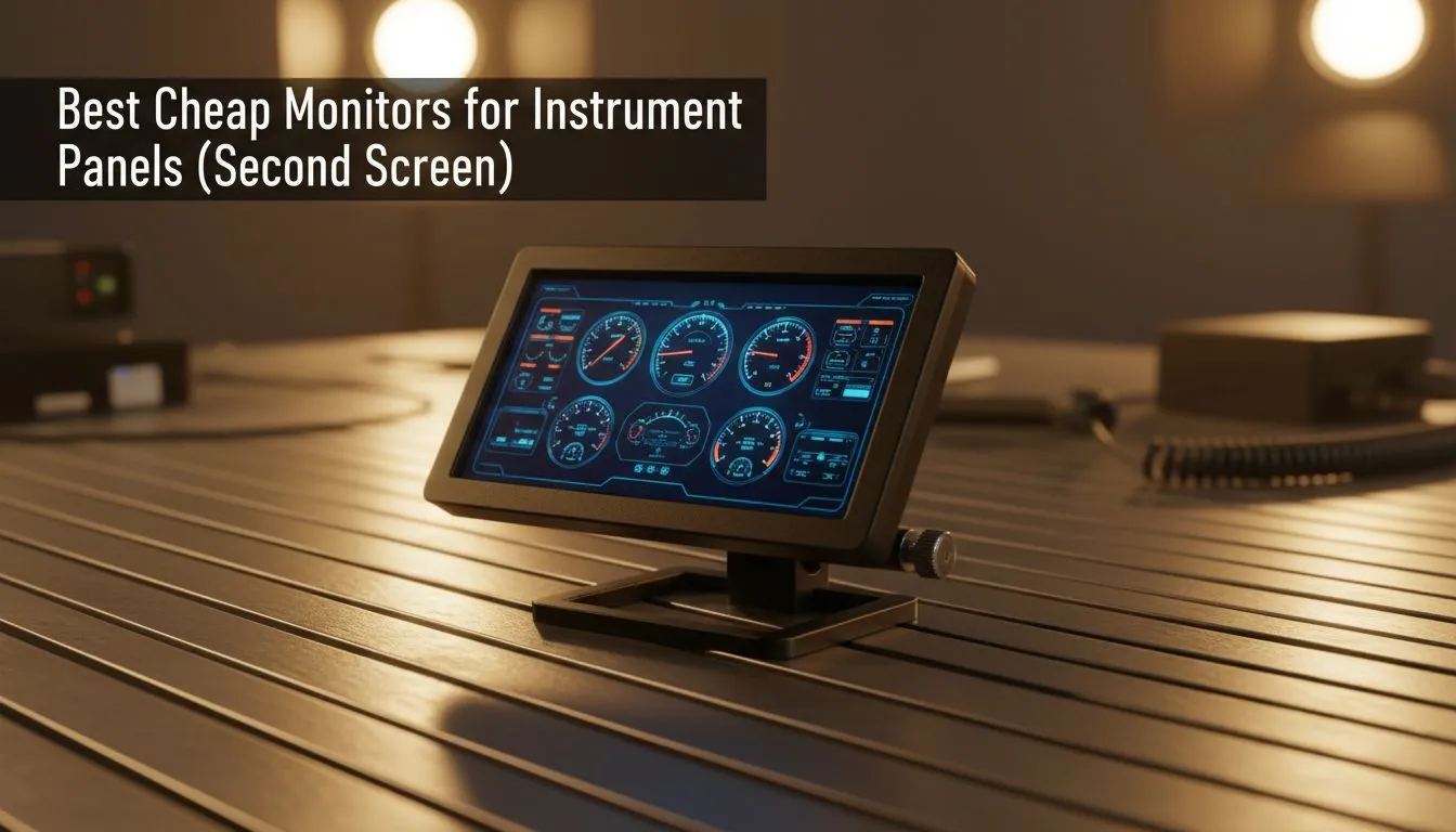 Best Budget Instrument Panel Monitors
